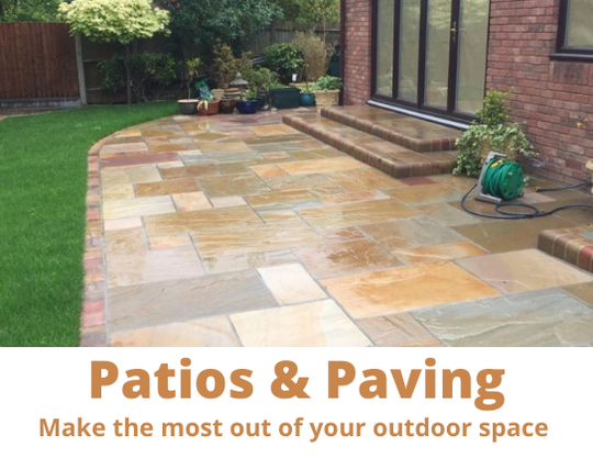 Patios and paving in Hertford